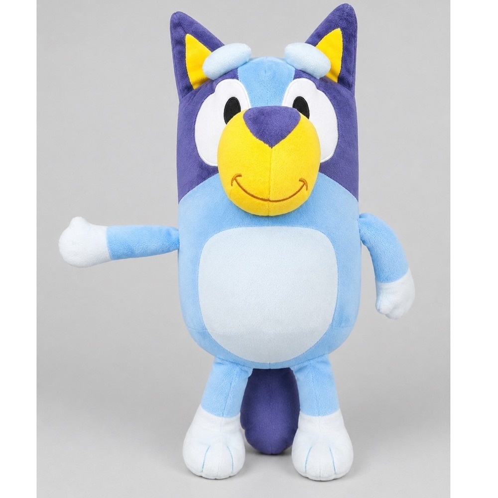 Bluey Heeler Plush Cuddle‎ Pillow Stuffed Animal Toy 15 Inch Blue Purple 2018
